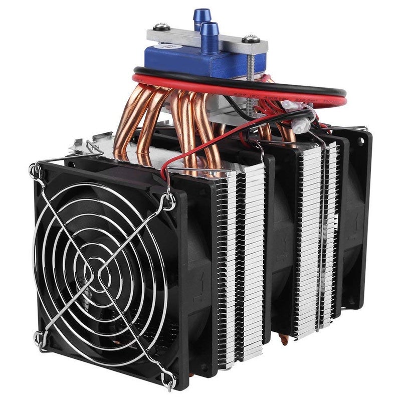 Hilitand DC 12V Thermoelectric Cooler Peltier System Semiconductor Refrigeration Water Chiller Cooling Device for Fish (180W for 40L) - Image 1